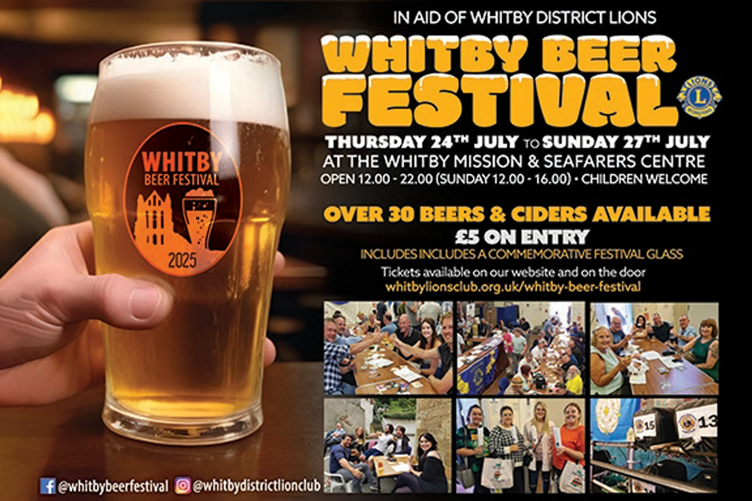 Read more about the article Whitby Beer Festival 2025